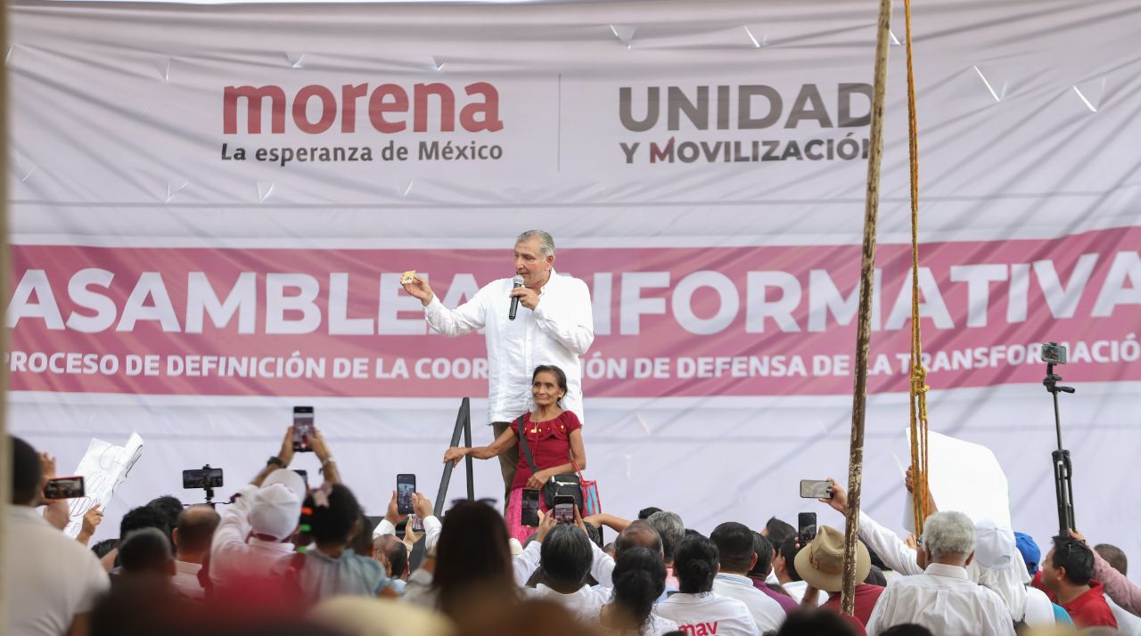 Adán Augusto en San Andrés Tuxtla