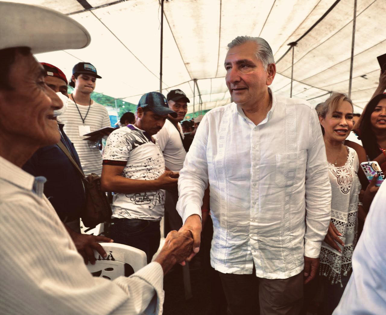 Adán Augusto recorrido por Veracruz